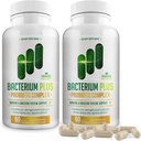 Bacterium Plus, Natural Product, Immune System Support, Patented Formula, Original Ürün - 120 Kont - 2 Paket