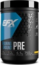 EFX Sports Education Ground Pre Workout Toz | Energy & Muscle Pumps | Hydromax Glycerol, Citrulline, Beta Alanine | 300 mg Caffeine | 20 Hizmet (Orange Mango)