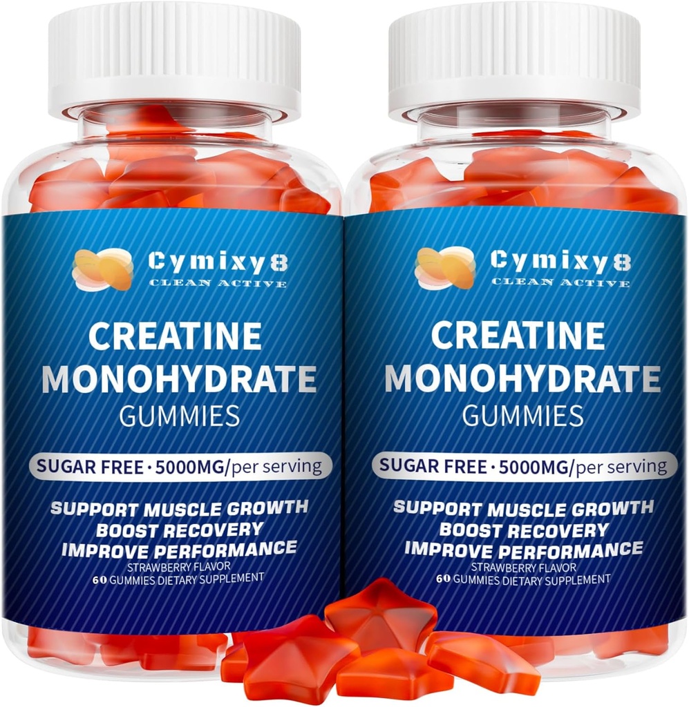 Erkekler ve Kadınlar için Kretan Monohidrat Gummies