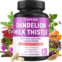 Dandelion Root Κάψουλες με ρίζα Dandelion, γαϊδουράγκαθο γάλακτος, σκόνη τεύτλων και περισσότερα - 90 κάψουλες για 3 μήνες προσφοράς