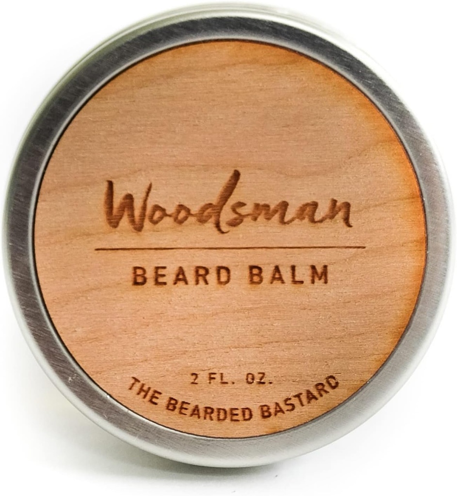 TBB Woodsman Men | Tame & Style Your Beard | Beard Situationer with Shea Butter, Jojoba Oil, Argan Oil | Cedar Scent (2 Oz)