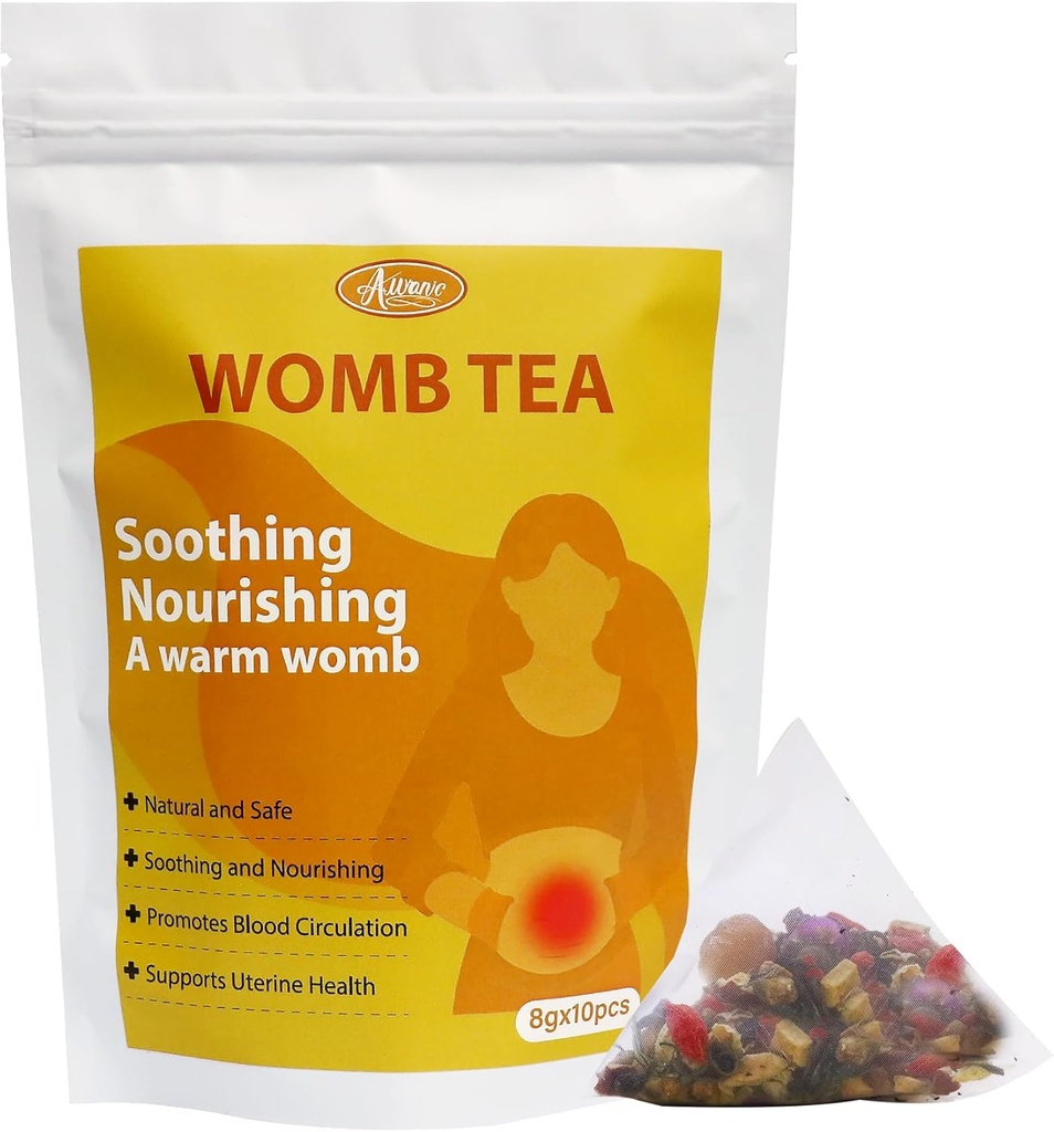 Doğal Womb Detox Çay, Uterus Kadınlar için Hamile Hızlı Fertness Çayı Alınması için Detox Temizliyor, Herbal Fibroid Çaybag For Relieve Menstrual & Term Cramps, Uterus Cleanse Kadın Sağlığı Bakım Bakım Bakımı