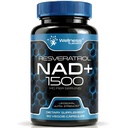 WELLNESS LABSRX NAD Supplement, 1500 mg - ABD Made Liposomal NAD+ Resveratrol ile birlikte, NAD Plus Boosting - Support Cellular Health, Stamina & Health Aging - Ultra Strength Capsules