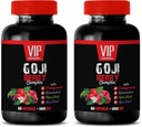 antioksidan takviyesi - GOJI BERRY COMPLEX - GEREGRANATE, RESVERATROL, NONI, ACAI - Pomegranate vitaminler - 2 Bot 120 Caps