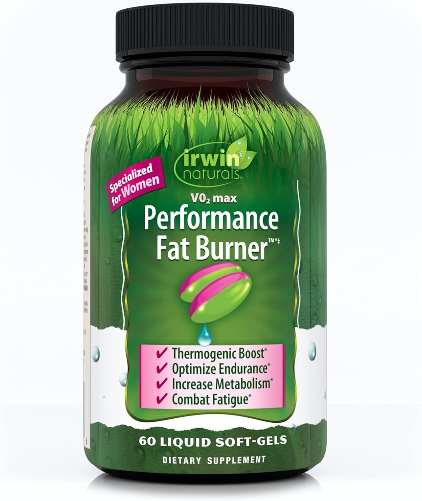 Irwin Naturals V02 Max Performance Fat Burner 60 Sıvı Softgels