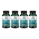 Swanson NAC - N-Acetyl Cysteine - 600 mg 100 Capsules (4 Pack)