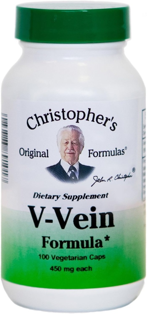 Christopher's Original Formulas V-Vein - 100 κάψουλες χορτοφάγων