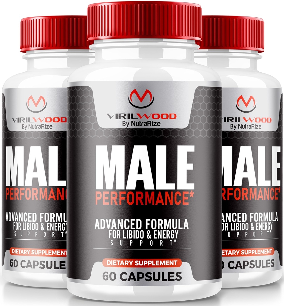 (3 Pack) Κάψουλες Virilwood για άνδρες, Επίσημη χάπια Viril Ξύλο 1200 mg, Όλα τα φυσικά αρσενικά Φόρμουλα για την υποστήριξη Long-Lasting Απόδοση και Γενική Υγεία, Premium Πολυβιταμίνες κριτική (180 κάψουλες)