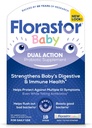 Florastor Bebek Günlük Probiyotik Tamam, Toz Süt, Formula veya Yumuşak Gıdalar, Saccharomyces Boulardii CNCM I-745 (18 Toz Sticks)