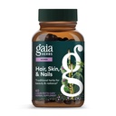 Gaia Herbs Hair, Skin & Nail Support - Helps Promotion Healthy Skin, Hair Growth & Nail Growth - with Horsetail, Alfalfa, Burdock, Gotu Kola & Nettle - 60 Vegan Liquid Phyto-Capsules (15-Day Supply)
