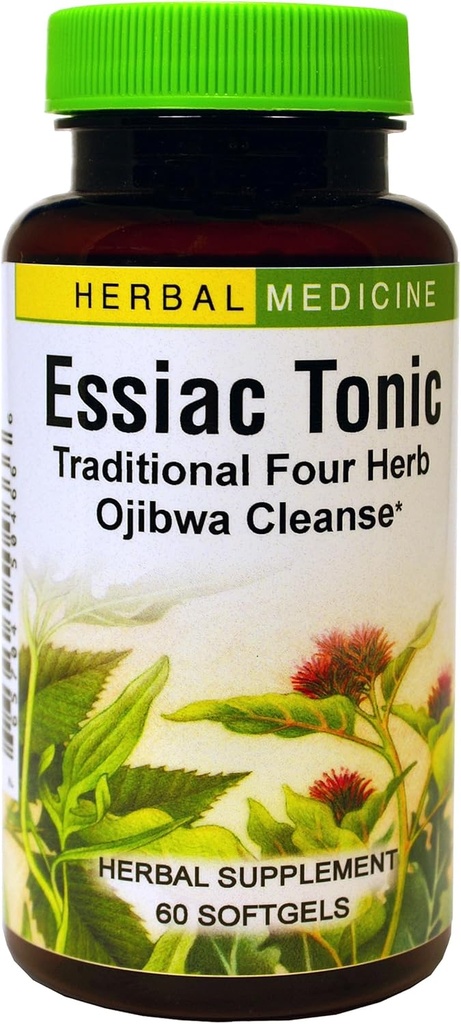 Herbs Etc. Essiac Tonic - 60 Softgels