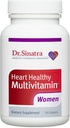 Dr. Sinatra Heart Healthy Multivitamin for Women with Vitamin D 1000 IU, A, B12, C, E, Biotin, Folate, and Zinc, 90 Tablets (30- Day Supply)