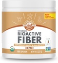 Manitoba Harvest Organic BioActive Fiber Supplement with 6g Fiber per Serving, Digestive Hemp & Psyllium Husk Powder, Non-GMO, Vegan and Kosher, 8oz, Coffee