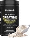 UpNourish Micronized Creatine Monohydrate Powder 400 G - Χωρίς γεύση Vegan για προ προπόνηση, οικοδόμηση μυών Καθαρή γυναίκες και άνδρες Instantized συμπλήρωμα, 80 εξυπηρετεί 14.1096 Ουγγιά
