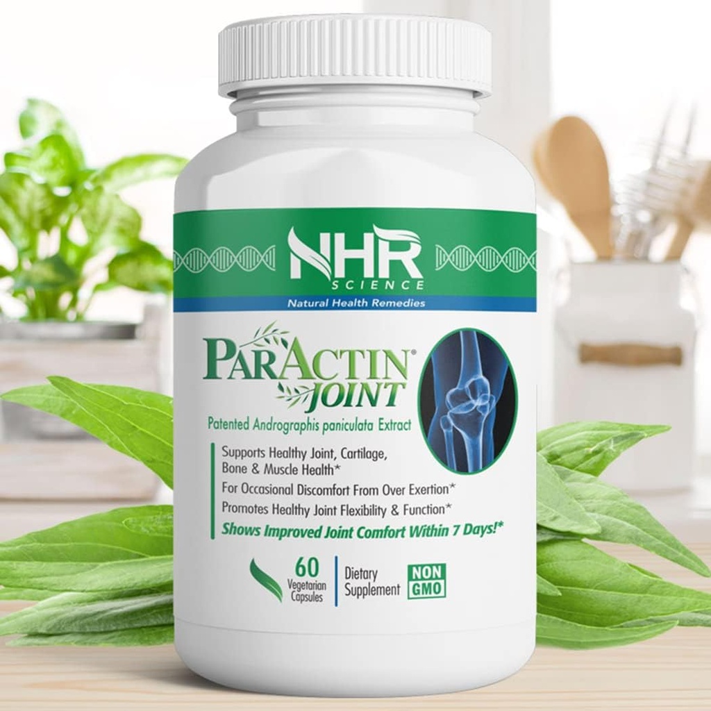 NHR Science ParActin Ortak - Ortak ve Kas Sağlığı için - Klinik olarak 7 Gün içinde Ortak Konforu Geliştirmek için Proven *