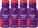 More Labs Dream Well Holistic Sleep Shot Drink 4 Pack | Non-Habit Form | Lemon Balm, Melatonin ve Glycine | Sleep Support Solution