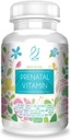 ACTIF Organik Prenatal Vitamin 20+ Vitamins, Omega-3, DHA, Organik Herbs, ABD'de yapılan 90 Count