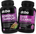 Συμπλήρωμα Detox Adrenal Support Cortisol & Liver Cleanse Detox - Συμπληρώματα Adrenal Fatigue για την υγεία Cortisol - Liver Gallbladder Care Formula Κάψουλες & φυσικά συμπληρώματα Dandelion γάλακτος