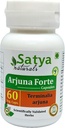 Arjuna Forte Capsules 500 mg. 60 Veg. Capsule | Arjuna (Terminalia Arjuna) Extract Capsules for Men and women | Ayurvedic Herbal Supplement/Remedies | 10:1 Forte (1 Bottle of 60 Capsules)