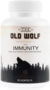 Immunity (Pack Leader) 8 in 1 Multivitamins: Essential Dog Vitaminleri, Köpekler için Probiyotikler Genel Sağlık, Skin & Coat ve Immune Health - Krill & CLA 80 Soft Gels