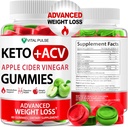 Keto ACV Gummies Advanced Kilo Kaybı - ACV Keto Gummies for Kilo Kaybı Gummy Supplement for Women and Men - Detox - Apple Cider Vinegar - Apple Flavor