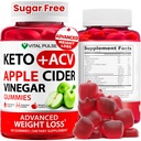 Keto ACV Gummies Advanced Kilo Kaybı - ACV Keto Gummies for Kilo Kaybı Gummy Supplement for Women and Men - Detox - Apple Cider Vinegar - Apple Flavor