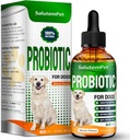 Köpekler için Probiyotikler | Köpekler ve Puppiler için Sıvı Probiyotikler | Prebiyotik & Digestive Enzymes | Gut Flora Desteği ve Digestive Care | Bacon Taste | 2 Oz Oz