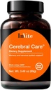 Invite Health Cerebral CareTM - Υποστηρίζει την υγεία του εγκεφάλου συμπεριλαμβανομένης μνήμης, εστίασης, προσοχής και διάθεσης - Περιέχει Ινοσιτόλη, Acetyl-L-καρνιτίνη, Χολίνη, Φωσφατιδυλσερίνη, Ασταξανθίνη - 30 Υπηρεσίες