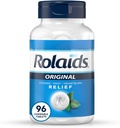 Rolaids αρχικό αντιόξινο δύναμη, 96 Μασώμενα δισκία, άρωμα μέντα, αρχική αντοχή ανακούφιση από εγκαύματα