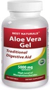 En İyi Doğallar Aloe Vera Gel 5000 mg 250 Softgels