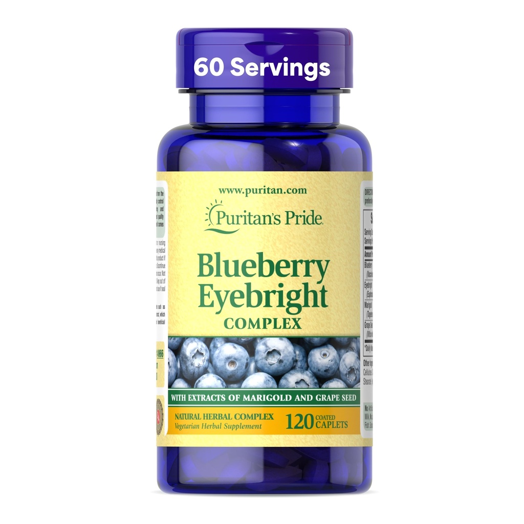 Puritan's Pride Blueberry Eyebright Kompleksi