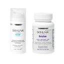 Skinuva® Scar (1 oz) & Mulise (14 κάψουλες) - Σύνθετη κρέμα σιλικόνης Formulated with Growth Factors & Ομοιοπαθητική μελανιά Remedy Formed with Arnica, Bromelain & Zinc