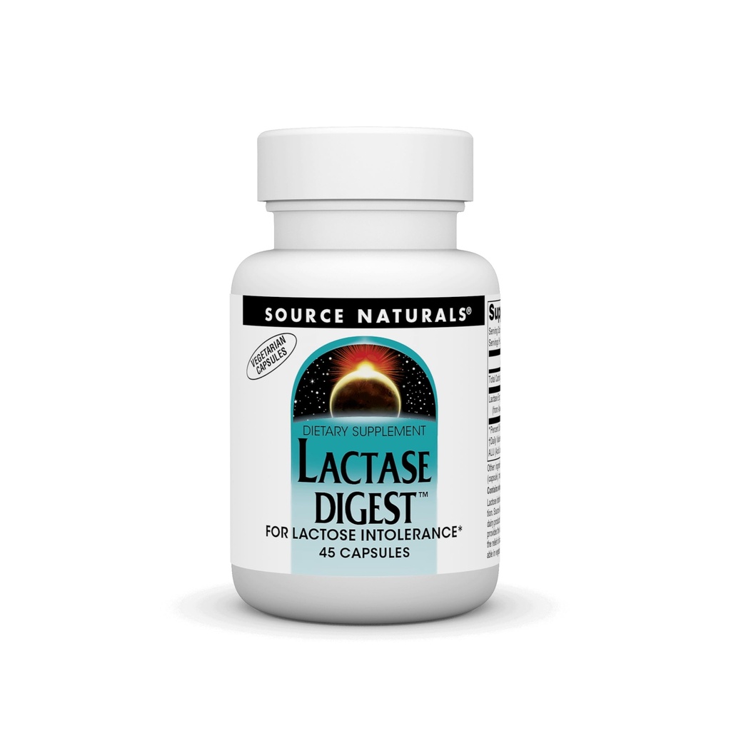 Πηγή Naturals, Inc. Lactase Digest* - 45 VegCap