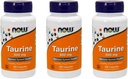 Şimdi Taurine 500 mg, 100 Capsules (Pack of 3)
