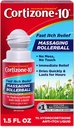Cortizone-10 maksimum Güçlü Itch Relief Massaging Rollerball,% 1 Hydrocortisone, Fast-Acting, Anti-Itch Liquid for Bug Bites, Rash, Eczema, Psoriasis, Zehir Ivy, Oak, Sumac, 1.5 s.