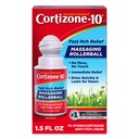 Cortizone-10 maksimum Güçlü Itch Relief Massaging Rollerball,% 1 Hydrocortisone, Fast-Acting, Anti-Itch Liquid for Bug Bites, Rash, Eczema, Psoriasis, Zehir Ivy, Oak, Sumac, 1.5 s.