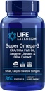 Life Extension Super Omega-3 360 Softgels, Easy to Swallow, EPA/DHA Omega3 Fish Oil, Sesame Lignans & Zeytinyağı