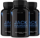 rize labs - Jack Hammer Libido Booster Supplement for Men, Powerful All Natural Formula to Improve Performance (180 Capsules)
