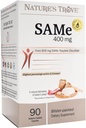 Nature's Trove SAM-e 400 mg 90 Enteric Paint Caplets. Vegan, Kosher, Non-GMO Projesi Doğrulandı, Soy Free, Gluten Free - Cold Form Fed.