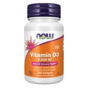 Şimdi Gıdalar Tamamlar, D-3 2,000 IU, Yüksek Potency, Yapısal Destek*, 240 Softgels