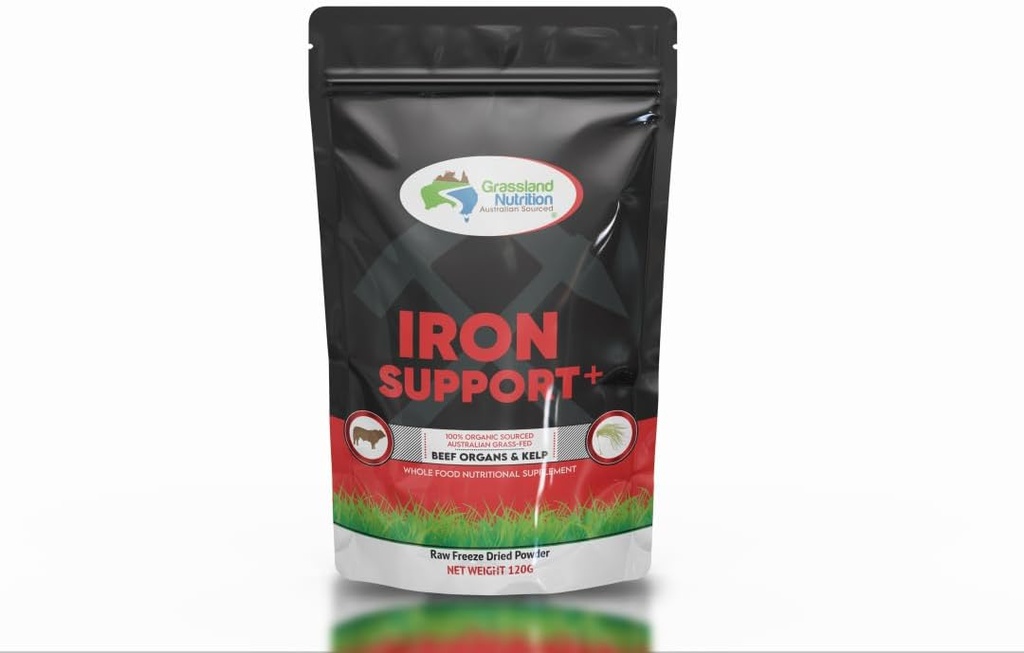 GRASSLAND NUTRITION | Iron Support+ (120G Toz)