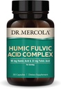 Dr. Mercola Humic Fulvic Acid Complex - Υποστήριξη για την Υγεία των Ούρων - Βοηθήματα Περιστασιακά Βλέψιμο & Δυσπεψία - Υποστηρίζει επίσης Ανοσοποιητική, Εγκεφαλική & Κυτταρική Υγεία - Μη Γλουτένη & Χωρίς - 30 Κάψουλες (30 Υπηρεσίες)