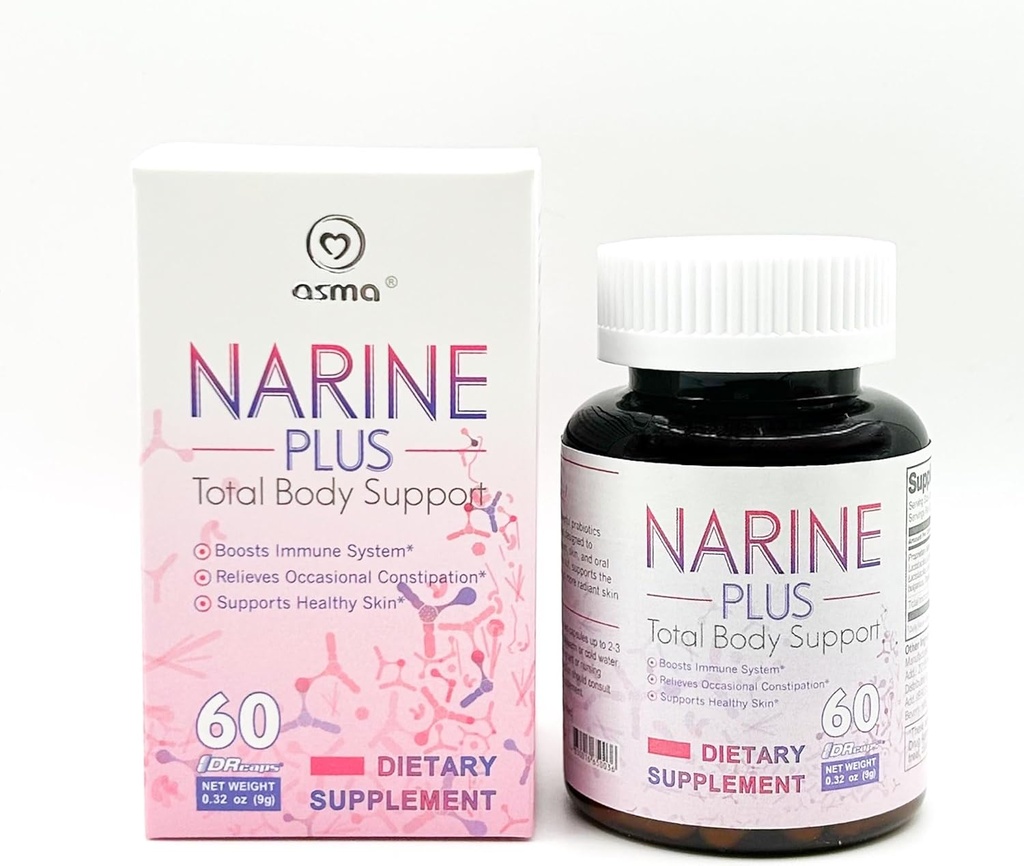 Asma Narimax Plus Probiyotik Supplement 60 Capsules