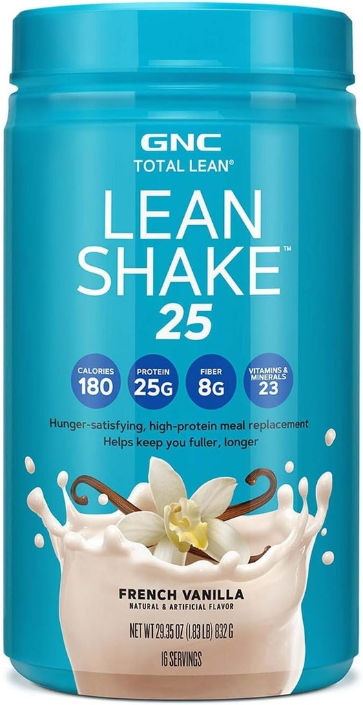 GNC Total Lean Lean Shake 25 - Γαλλική Βανίλια (16 Υπηρεσίες)