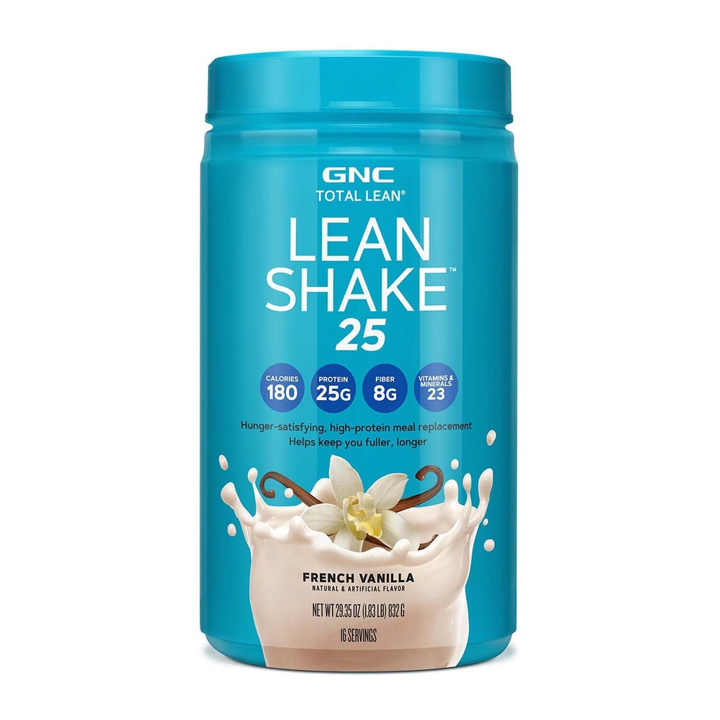 GNC Total Lean Shake 25 - Fransız Vanilla (16 hizmet)