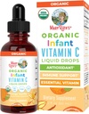 MaryRuth Organics Infant & Bebek Vitamin C Supplement | USDA Organik Vitamin C Sıvı Merdivenler Bebekler | 6-12 Ay | Immune Support | Genel Sağlık | Vegan | Non-GMO | Gluten Ücretsiz | 2 Fl Oz | Gluten