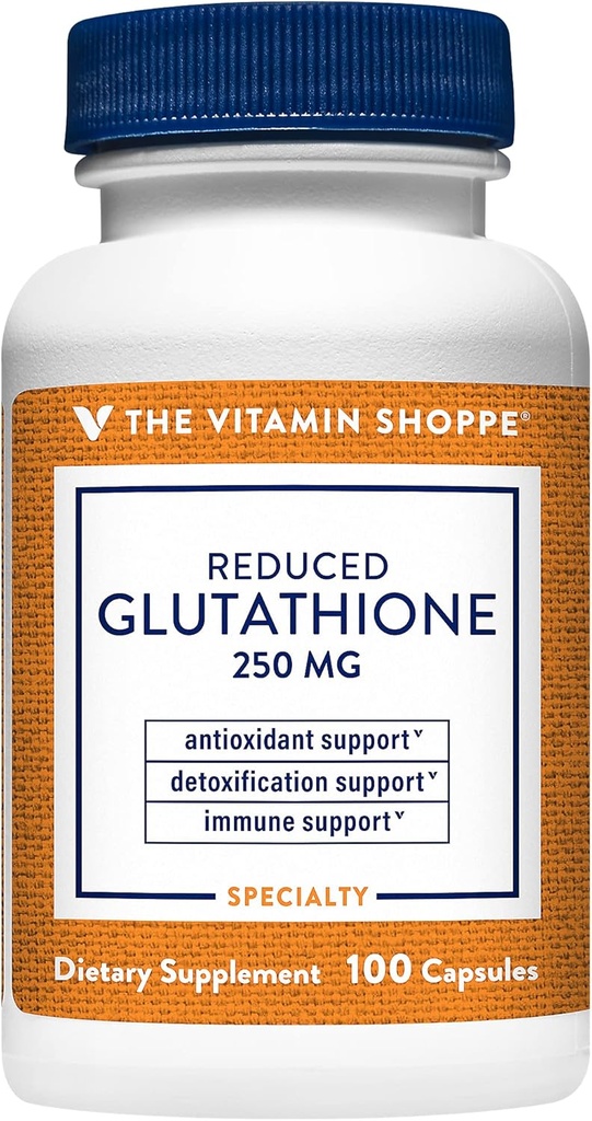 Dükkan Vitamini Glutathione Antioksi azalttı - 250 MG (100 Capsules)