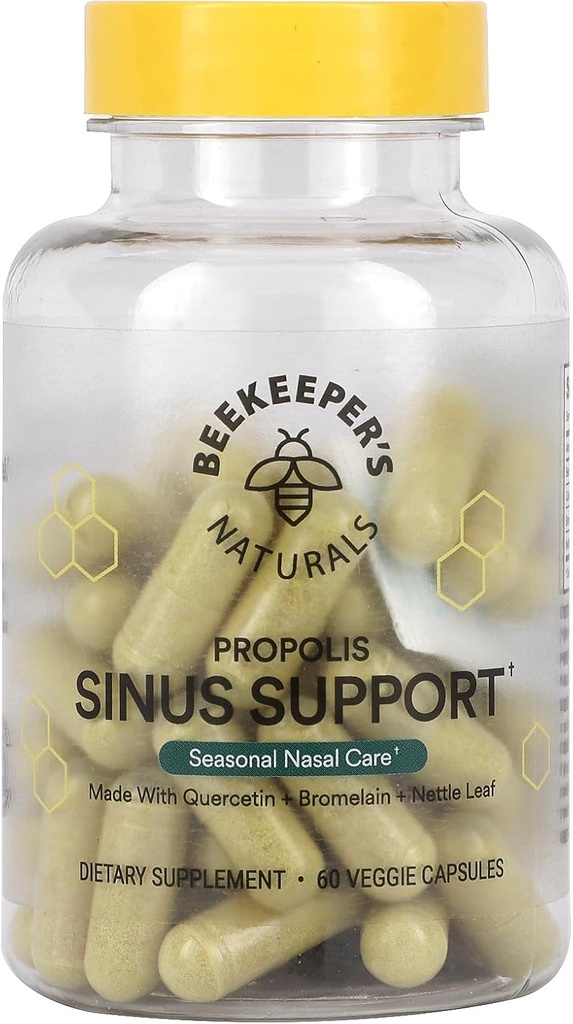 Μελισσοκόποι Φυσικοί Propolis Sinus Support, 60 Ct