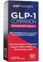 DietWorks GLP-1 Companion, Semaglutide Υποστήριξη, προωθεί την πέψη και την κανονικότητα, ενισχύει τα επίπεδα ενέργειας, 60 δισκία