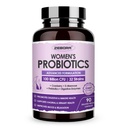 ZEBORA Kadınlar için Probiyotikler Enzymes & Prebiyotiks 100 Milyar CFUs / Vaginal Probiyotiks with D Mannose & Cranberry | Urinary Tract Health | Immune Support, 90 Capsules